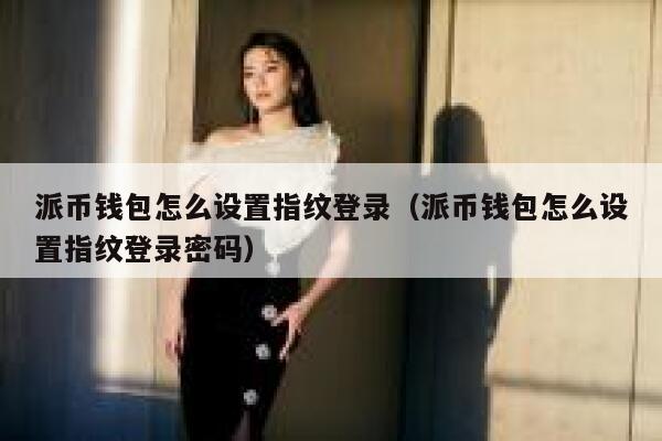 派币钱包怎么设置指纹登录（派币钱包怎么设置指纹登录密码） 第1张