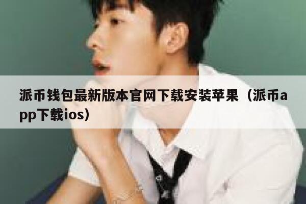 派币钱包最新版本官网下载安装苹果（派币app下载ios） 第1张