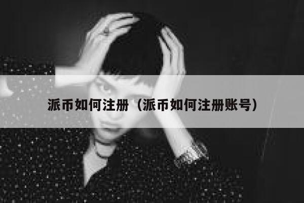派币如何注册（派币如何注册账号） 第1张