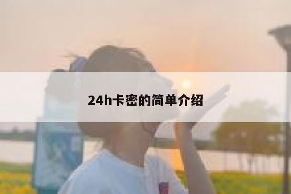 24h卡密的简单介绍 第1张 24h卡密的简单介绍 第1张