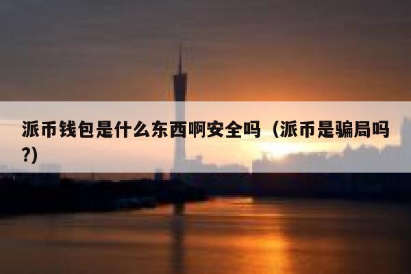 派币钱包是什么东西啊安全吗(派币是骗局吗?) 第1张 派币钱包是什么东西啊安全吗(派币是骗局吗?) 第1张