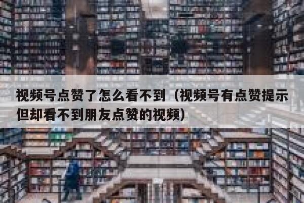 视频号点赞了怎么看不到（视频号有点赞提示但却看不到朋友点赞的视频） 第1张