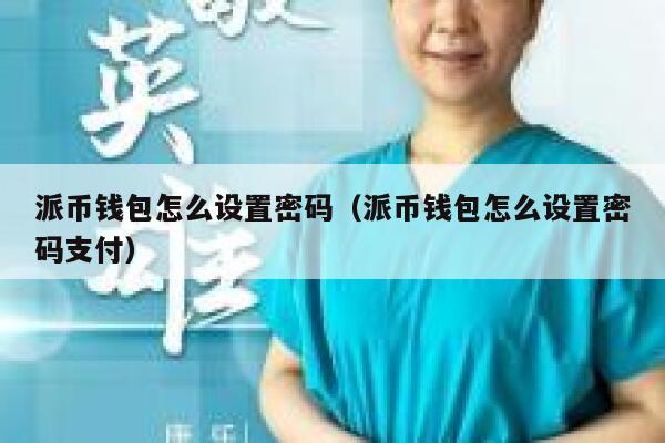 派币钱包怎么设置密码（派币钱包怎么设置密码支付） 第1张