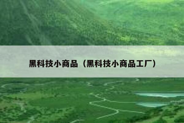 黑科技小商品(黑科技小商品工厂) 第1张 黑科技小商品(黑科技小商品工厂) 第1张