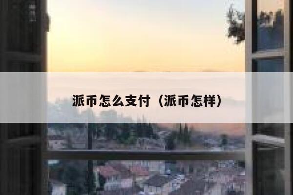 派币怎么支付(派币怎样) 第1张 派币怎么支付(派币怎样) 第1张