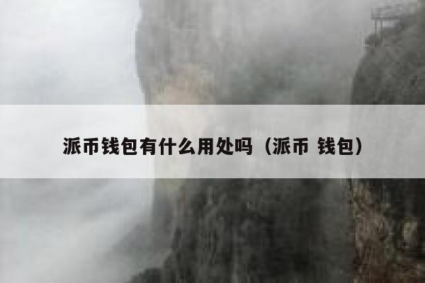 派币钱包有什么用处吗(派币 钱包) 第1张 派币钱包有什么用处吗(派币 钱包) 第1张