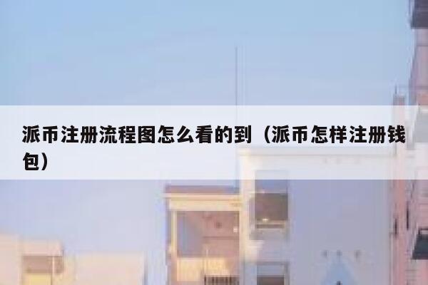 派币注册流程图怎么看的到（派币怎样注册钱包） 第1张