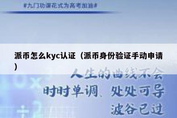 派币怎么kyc认证(派币身份验证手动申请) 第1张 派币怎么kyc认证(派币身份验证手动申请) 第1张