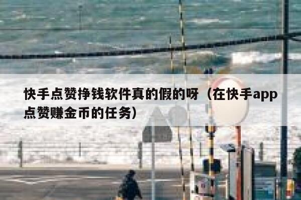 快手点赞挣钱软件真的假的呀（在快手app点赞赚金币的任务） 第1张