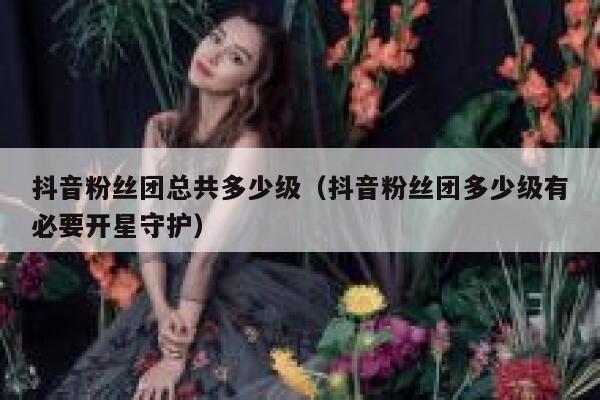 抖音粉丝团总共多少级(抖音粉丝团多少级有必要开星守护) 第1张 抖音粉丝团总共多少级(抖音粉丝团多少级有必要开星守护) 第1张