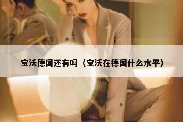 宝沃德国还有吗(宝沃在德国什么水平) 第1张 宝沃德国还有吗(宝沃在德国什么水平) 第1张