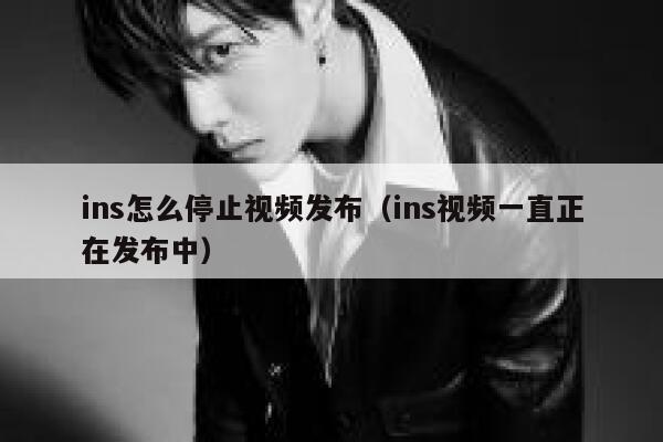 ins怎么停止视频发布(ins视频一直正在发布中) 第1张 ins怎么停止视频发布(ins视频一直正在发布中) 第1张