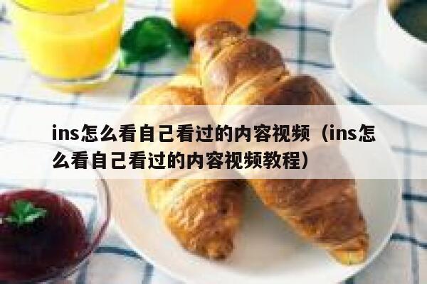ins怎么看自己看过的内容视频(ins怎么看自己看过的内容视频教程) 第1张 ins怎么看自己看过的内容视频(ins怎么看自己看过的内容视频教程) 第1张