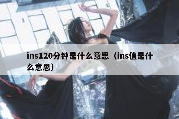 ins120分钟是什么意思(ins值是什么意思) 第1张 ins120分钟是什么意思(ins值是什么意思) 第1张