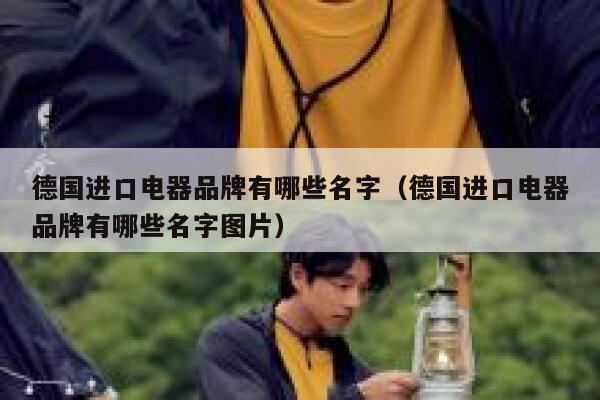 德国进口电器品牌有哪些名字(德国进口电器品牌有哪些名字图片) 第1张 德国进口电器品牌有哪些名字(德国进口电器品牌有哪些名字图片) 第1张