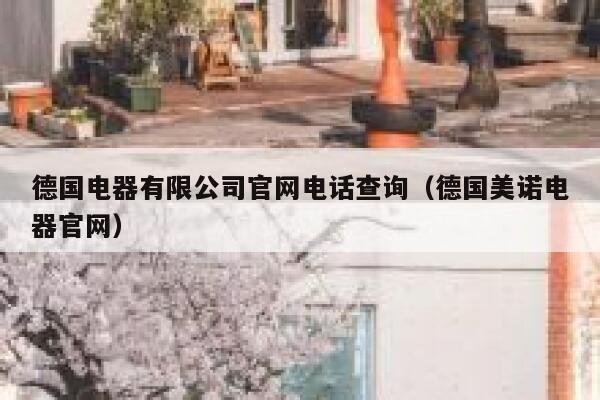 德国电器有限公司官网电话查询(德国美诺电器官网) 第1张 德国电器有限公司官网电话查询(德国美诺电器官网) 第1张