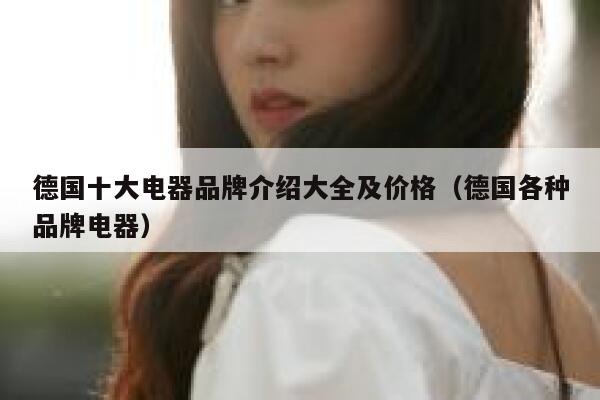 德国十大电器品牌介绍大全及价格(德国各种品牌电器) 第1张 德国十大电器品牌介绍大全及价格(德国各种品牌电器) 第1张