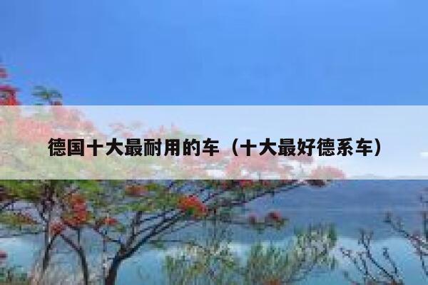 德国十大最耐用的车(十大最好德系车) 第1张 德国十大最耐用的车(十大最好德系车) 第1张