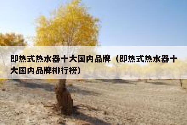 即热式热水器十大国内品牌(即热式热水器十大国内品牌排行榜) 第1张 即热式热水器十大国内品牌(即热式热水器十大国内品牌排行榜) 第1张