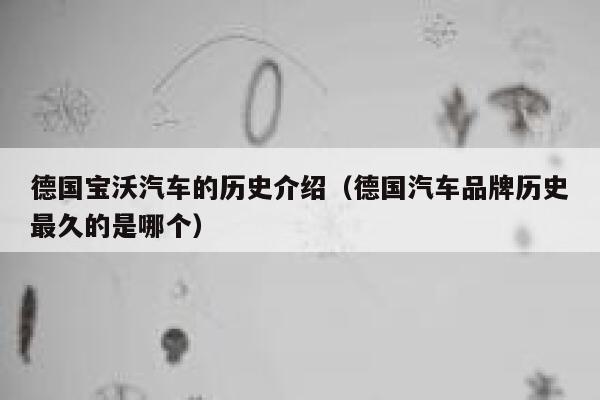 德国宝沃汽车的历史介绍(德国汽车品牌历史最久的是哪个) 第1张 德国宝沃汽车的历史介绍(德国汽车品牌历史最久的是哪个) 第1张