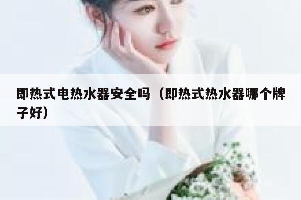 即热式电热水器安全吗（即热式热水器哪个牌子好） 第1张