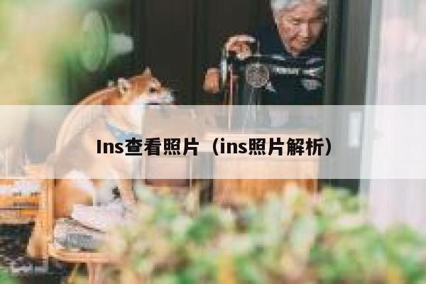 Ins查看照片(ins照片解析) 第1张 Ins查看照片(ins照片解析) 第1张