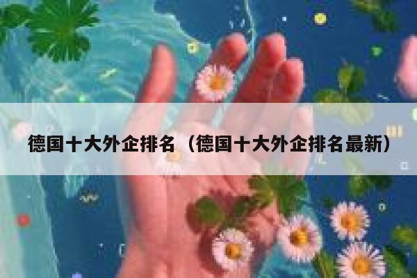 德国十大外企排名（德国十大外企排名最新） 第1张