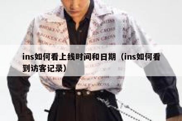 ins如何看上线时间和日期（ins如何看到访客记录） 第1张