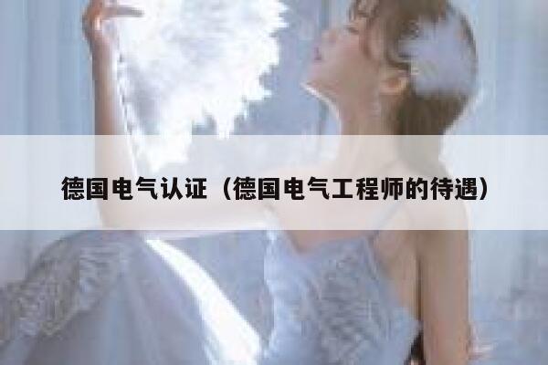 德国电气认证(德国电气工程师的待遇) 第1张 德国电气认证(德国电气工程师的待遇) 第1张