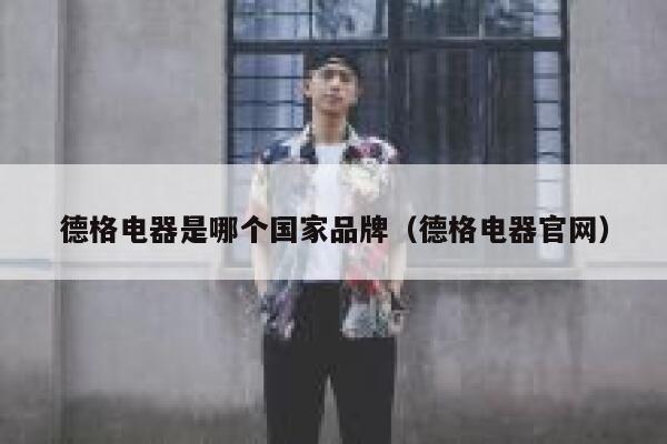 德格电器是哪个国家品牌(德格电器官网) 第1张 德格电器是哪个国家品牌(德格电器官网) 第1张