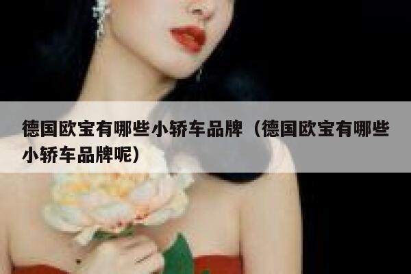 德国欧宝有哪些小轿车品牌(德国欧宝有哪些小轿车品牌呢) 第1张 德国欧宝有哪些小轿车品牌(德国欧宝有哪些小轿车品牌呢) 第1张