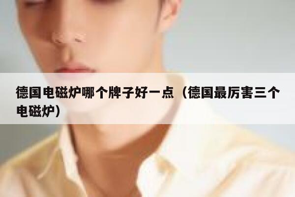 德国电磁炉哪个牌子好一点（德国最厉害三个电磁炉） 第1张