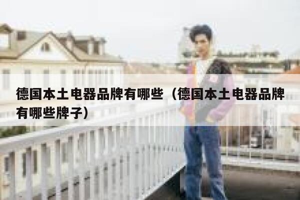 德国本土电器品牌有哪些(德国本土电器品牌有哪些牌子) 第1张 德国本土电器品牌有哪些(德国本土电器品牌有哪些牌子) 第1张