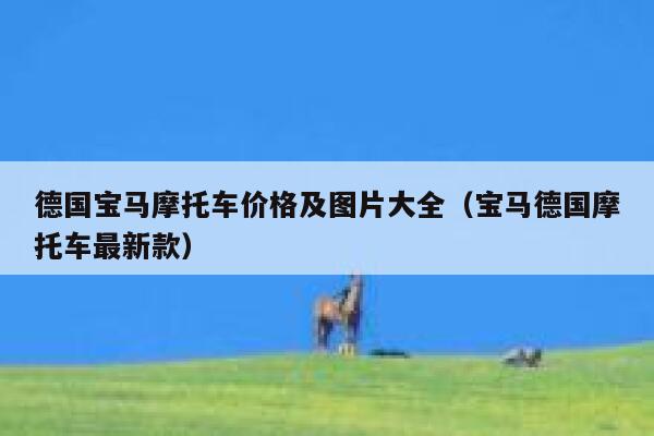 德国宝马摩托车价格及图片大全（宝马德国摩托车最新款） 第1张