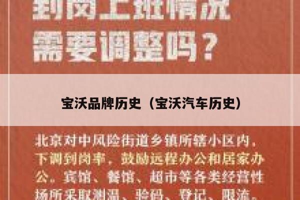 宝沃品牌历史（宝沃汽车历史） 第1张