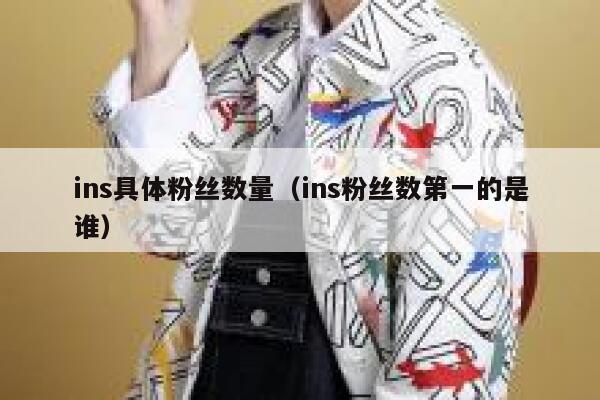 ins具体粉丝数量(ins粉丝数第一的是谁) 第1张 ins具体粉丝数量(ins粉丝数第一的是谁) 第1张