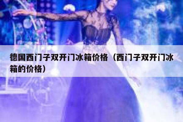 德国西门子双开门冰箱价格（西门子双开门冰箱的价格） 第1张